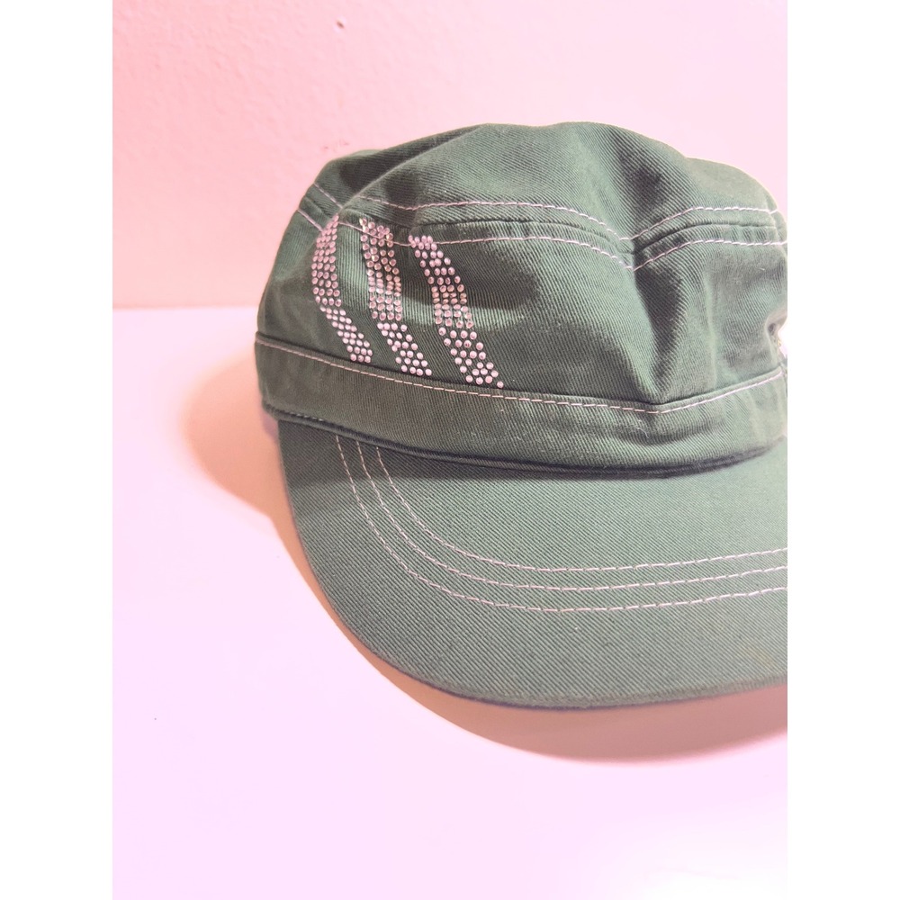 Adidas OSFM Portland Timbers Cadet Hat Green Rhinestone MLS Soccer Cap - Picture 2 of 6